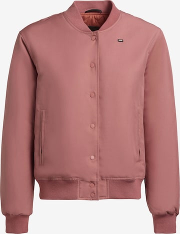 Veste mi-saison 'Crystal' khujo en rouge : devant