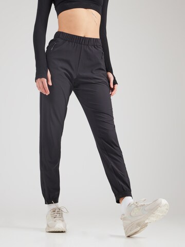 Tapered Pantaloni sportivi 'MEUVO' di Rukka in nero: frontale