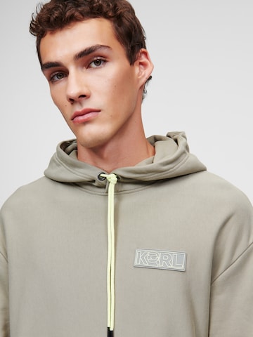 Karl Lagerfeld - Sweatshirt ' Ikonik 2.0 ' em bege