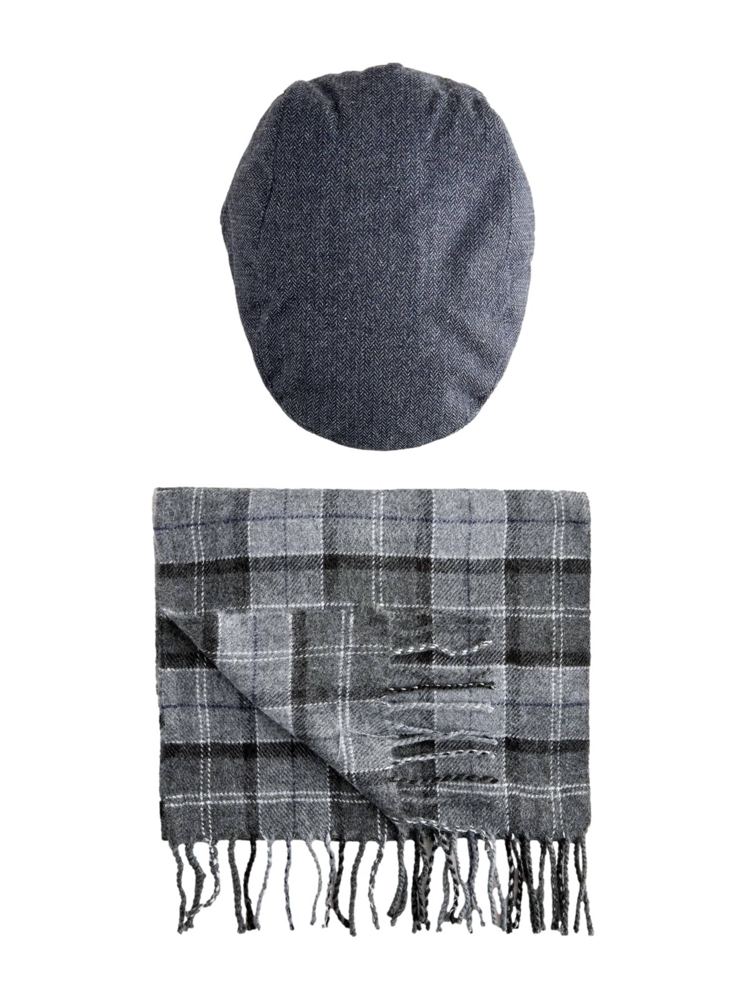 Next Hat in Grey: front