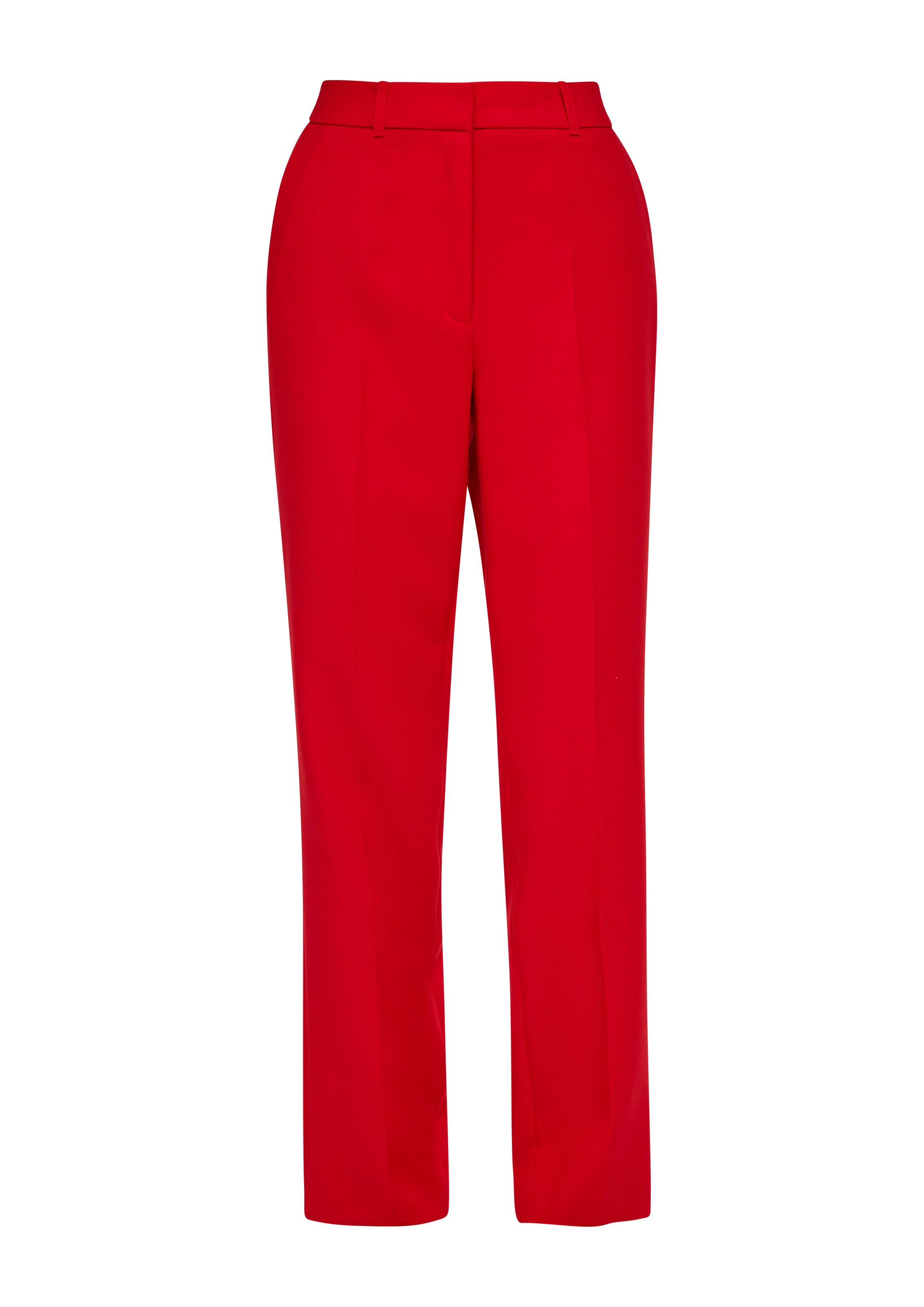 s.Oliver BLACK LABEL Regular Hose in Rot: Vorderseite