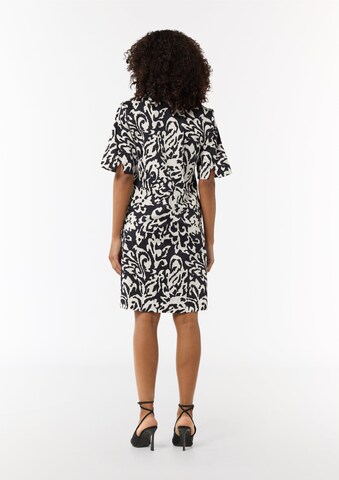 Robe-chemise COMMA en bleu : derrière