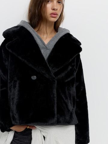 Manteau d’hiver Pull&Bear en noir