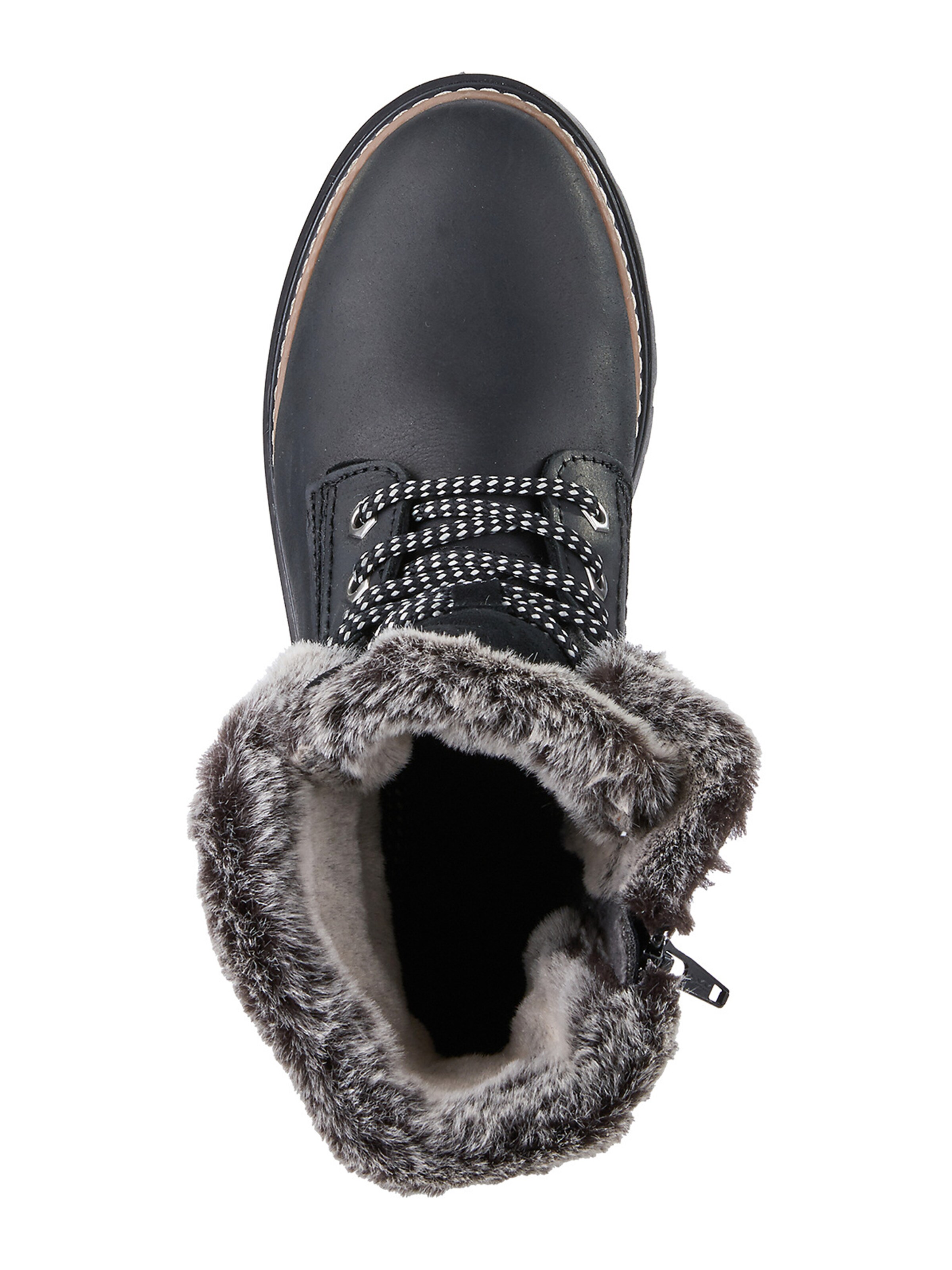 Bottines à lacets Tamaris en noir