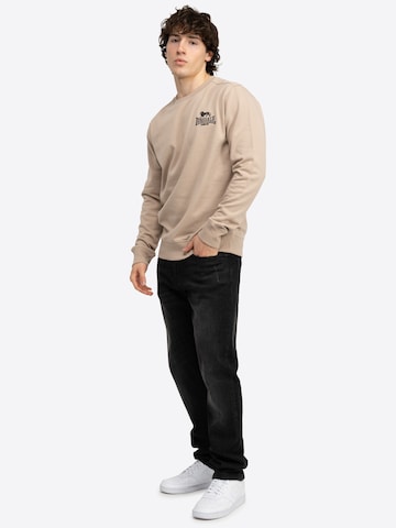 LONSDALE Sweatshirt 'Lympstone' in Beige