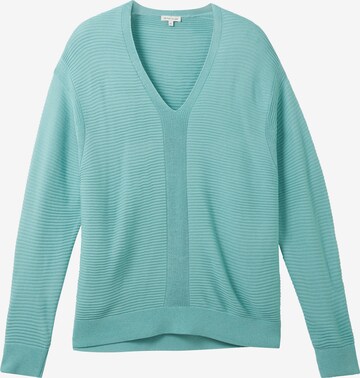 TOM TAILOR Sweater in Blue: front