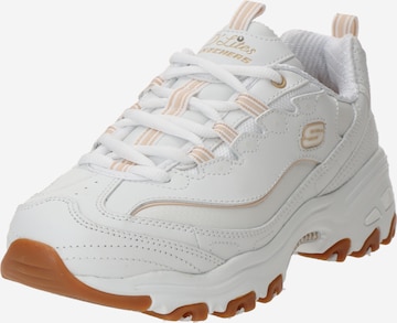 SKECHERSNiske tenisice 'D LITES-GOOD NEUTRAL' - bijela boja: prednji dio