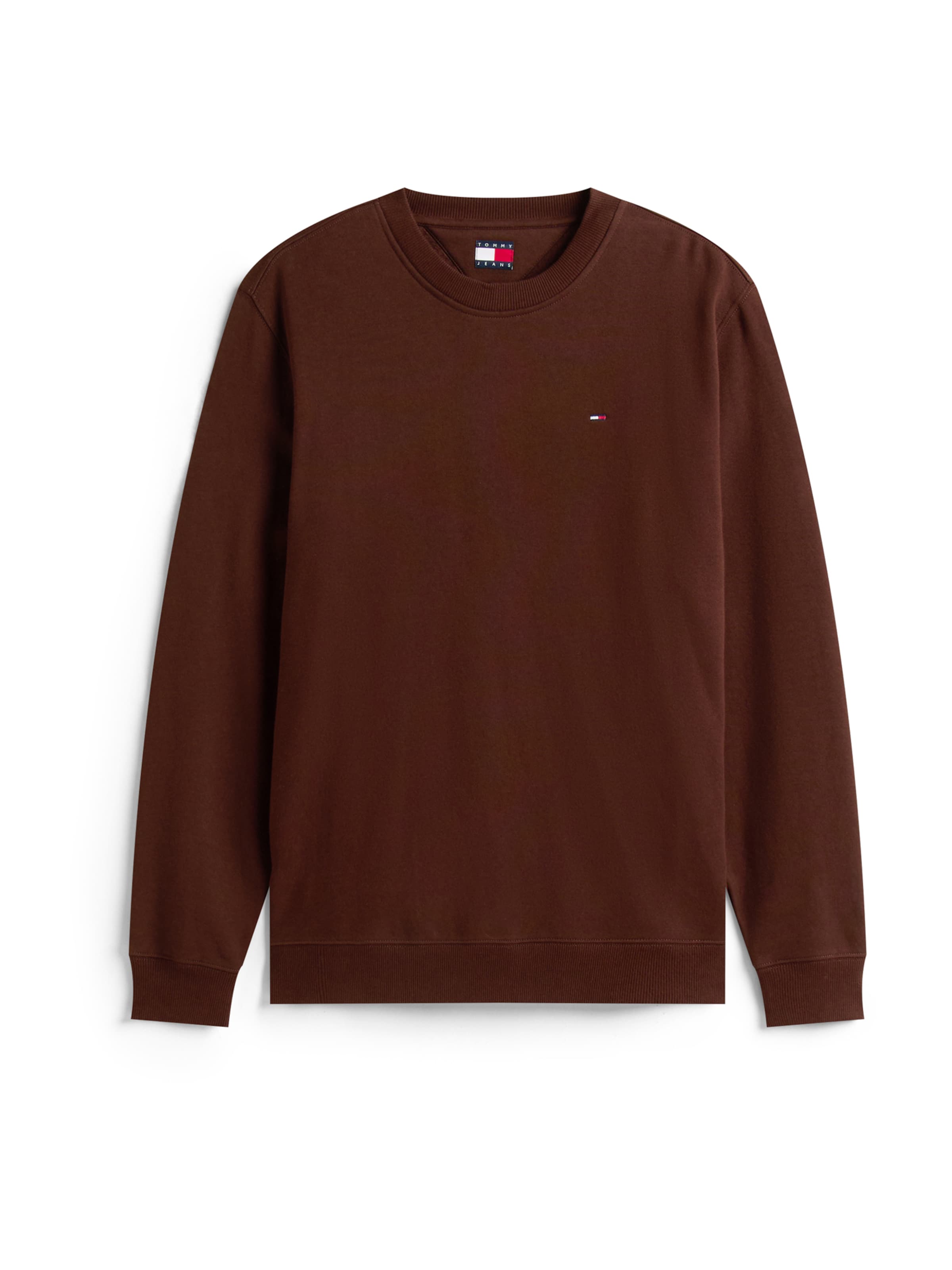 Tommy Jeans Sweatshirt in Brown: front