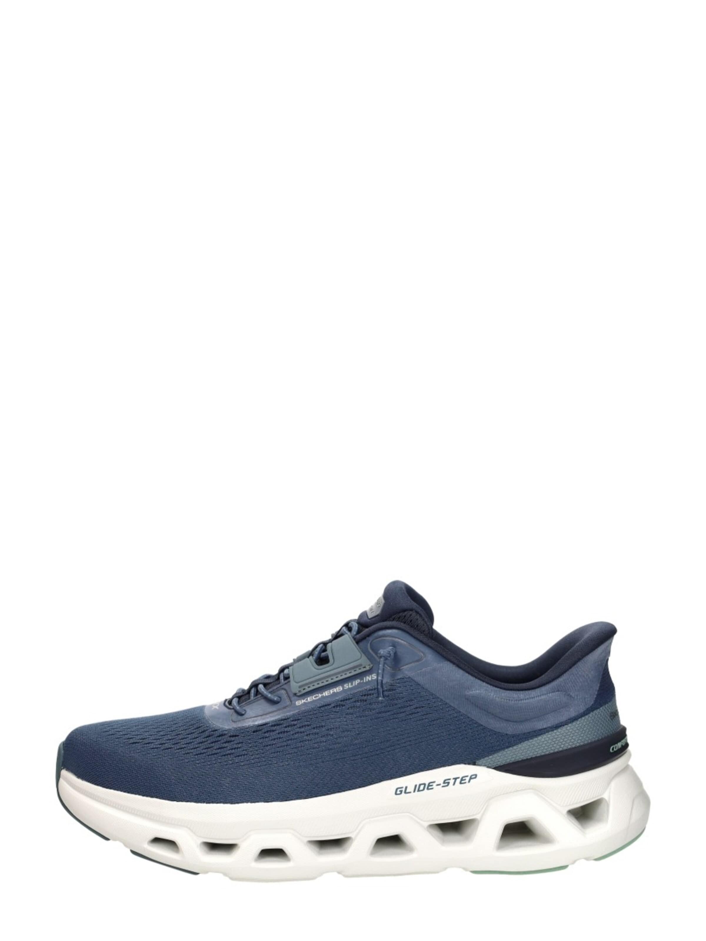SKECHERS Platform trainers 'Slip-Ins: Glide-Step Altus' in Blue: front