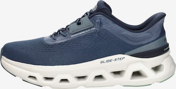 SKECHERS Platform trainers 'Slip-Ins: Glide-Step Altus' in Blue: front
