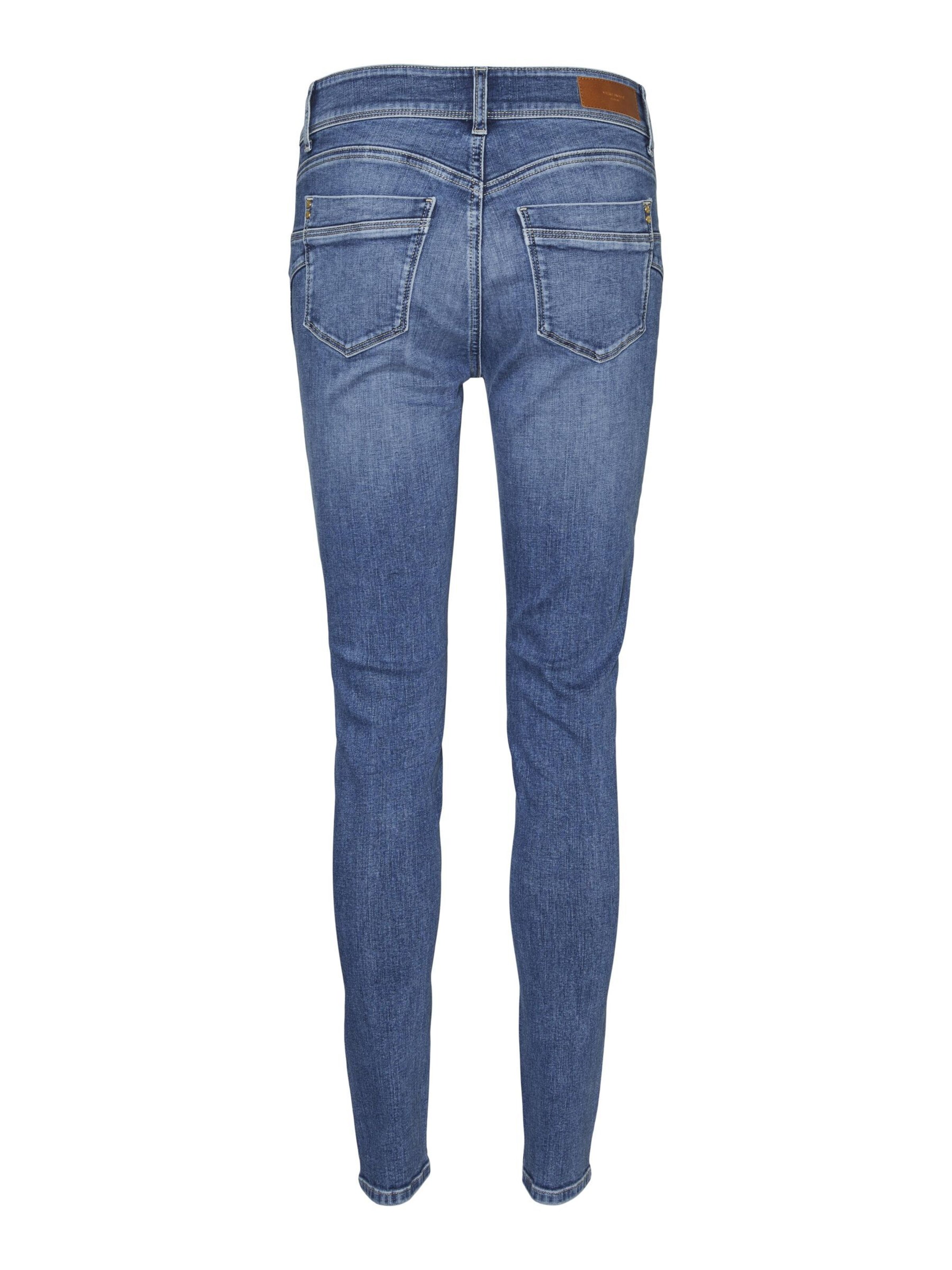 VERO MODA Skinny Jeans 'VMEMPOWER' in Blau