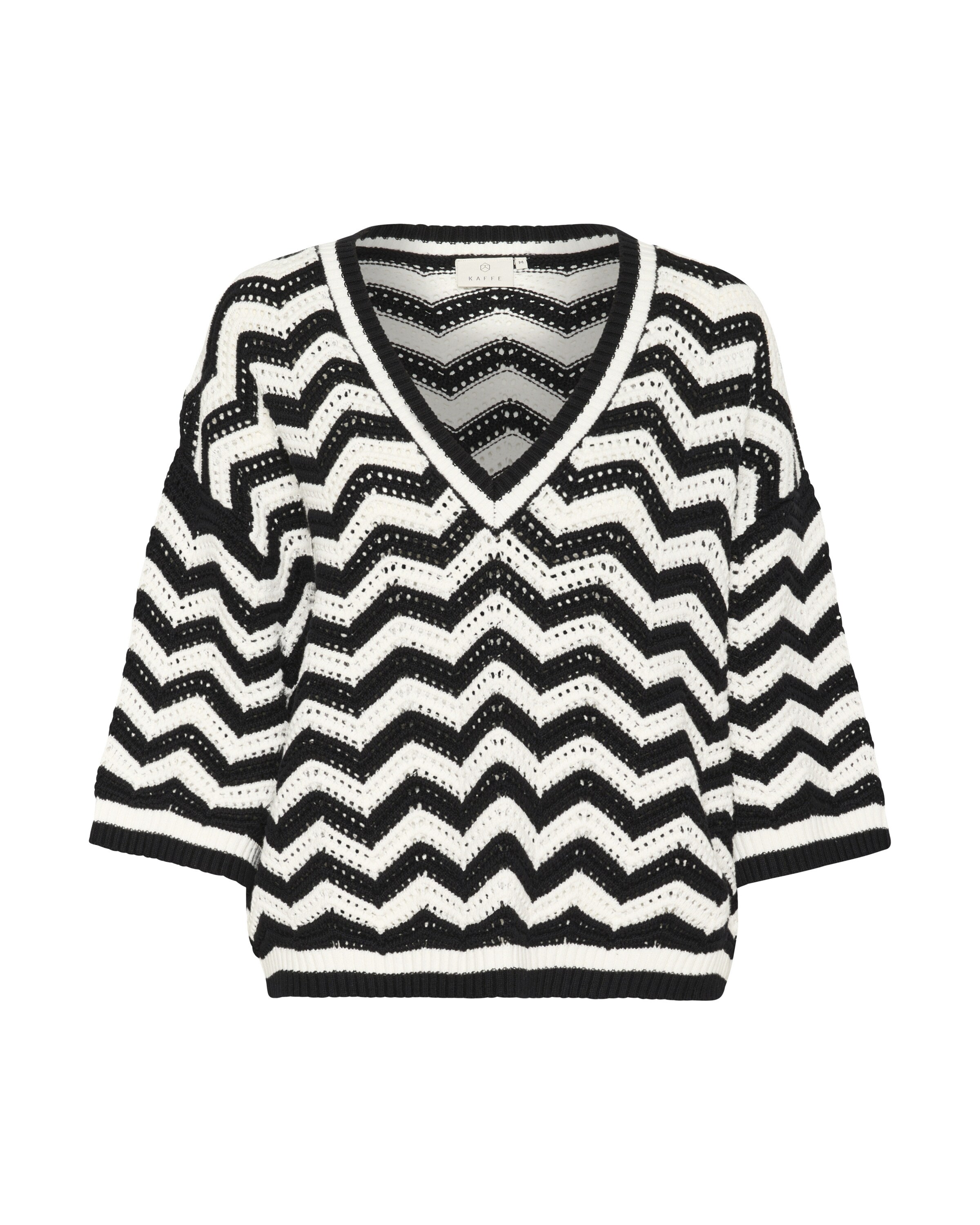 Kaffe Pullover 'Laina' in Schwarz: Vorderseite