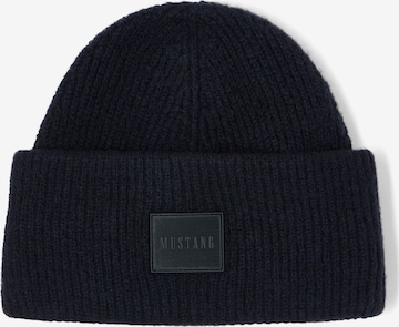 MUSTANG Beanie ' Farmington ' in Blue: front