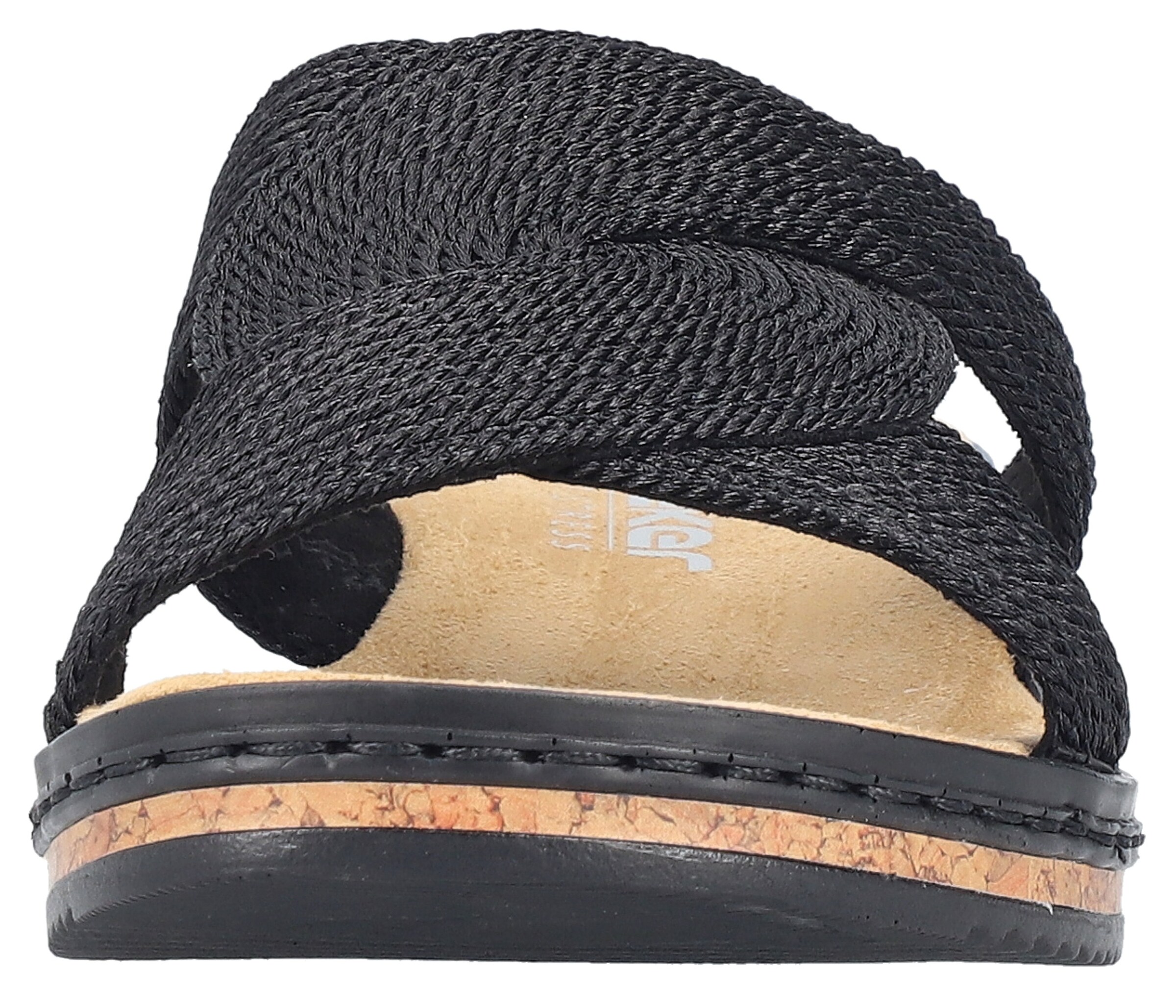 Rieker Pantolette in Schwarz
