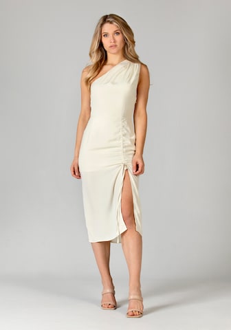 C by Stories Dress 'Daisy' in Beige: front