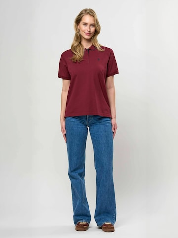 U.S. POLO ASSN. Polo shirt ' UWHolly ' in Rot