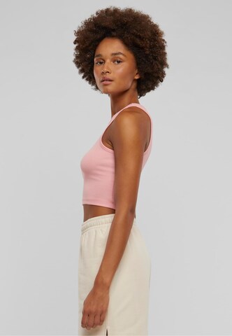 Bandeau T-shirt Urban Classics en rose