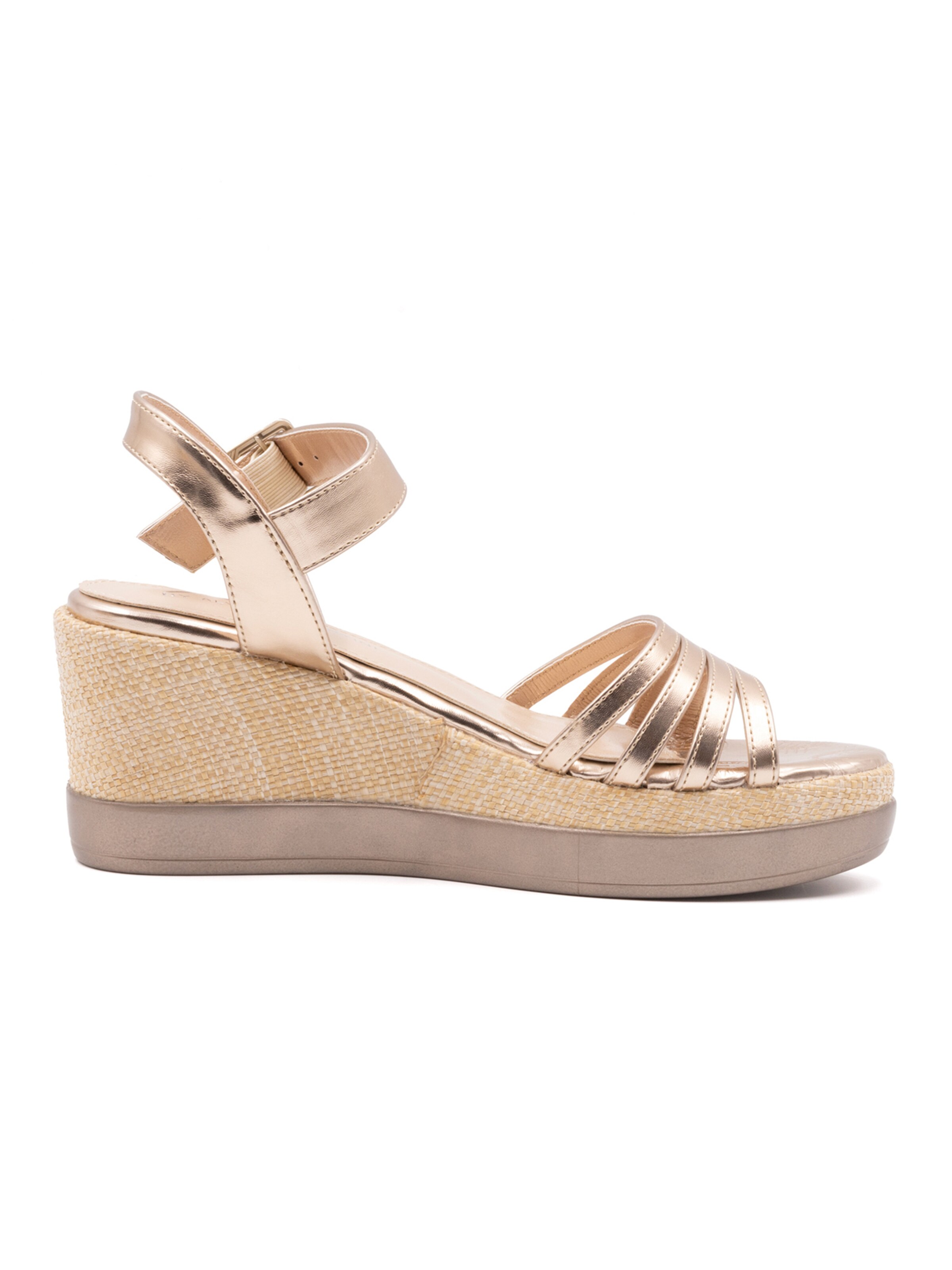 Alviero Martini Sandale in Gold