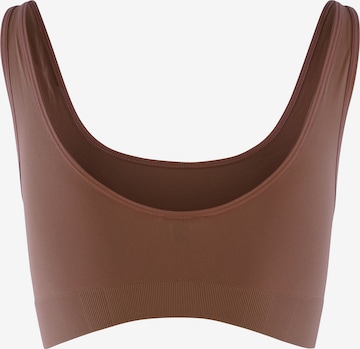 ADIDAS SPORTSWEAR Bustier Sport bh ' SCOOP LOUNGE BRA ' in Beige