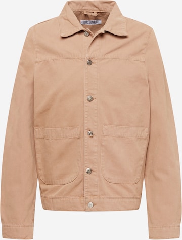 JUST JUNKIES Between-Season Jacket 'Bob' in Beige: front