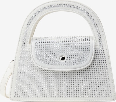 faina Handtasche in silber / weiß, Produktansicht