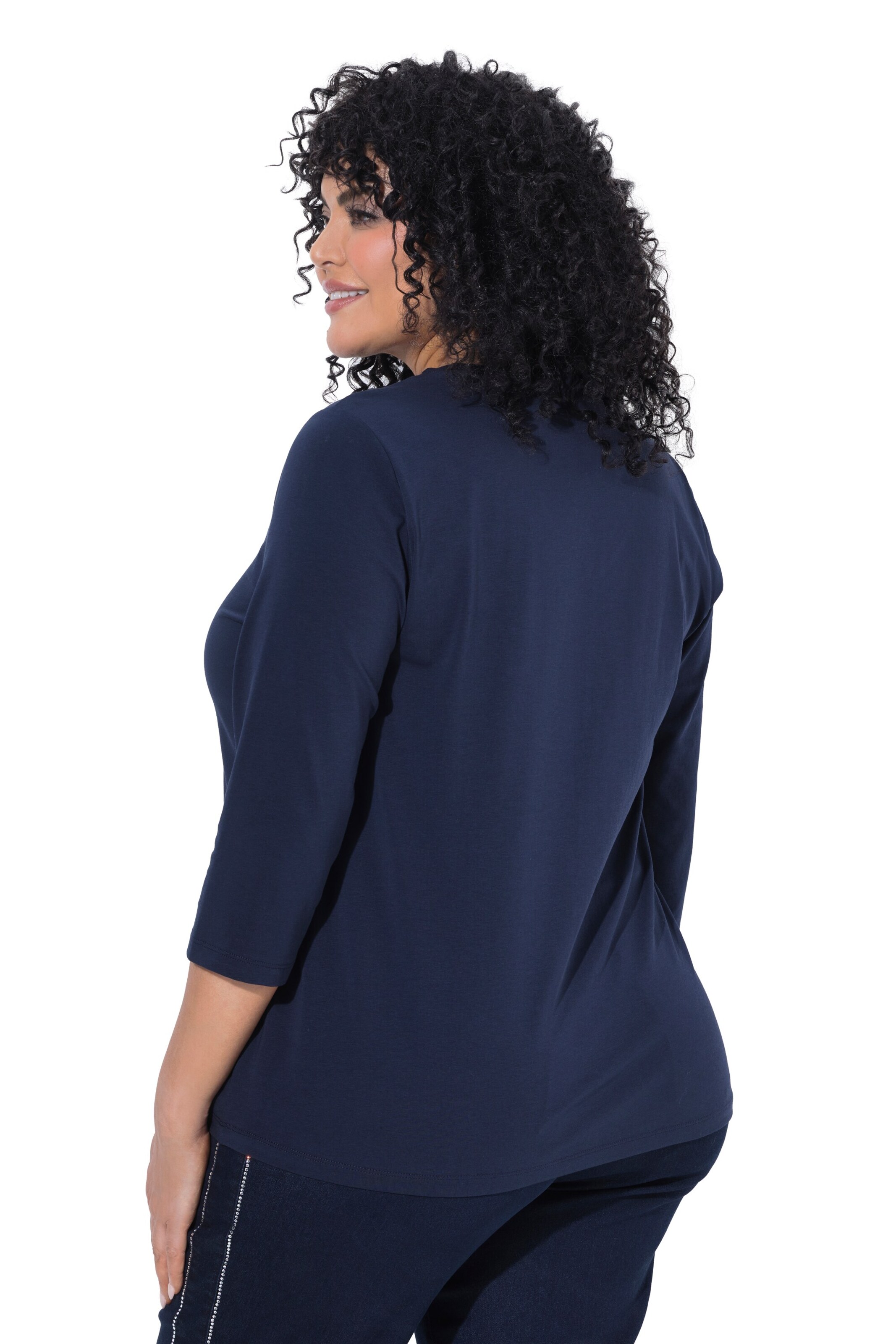 Ulla Popken Shirt in Blauw