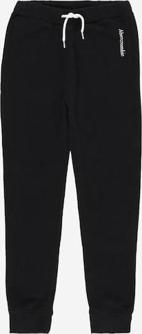 Abercrombie & Fitch Spodnie 'JAN' w kolorze czarny: przód