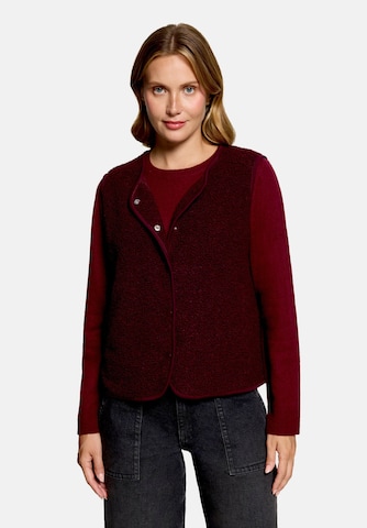 Gilet Betty & Co en marron : devant