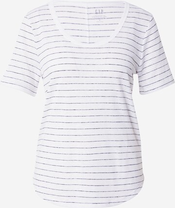 GAP Shirt in Wit: voorkant