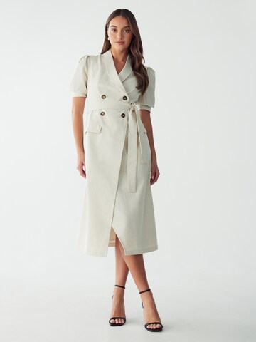 Robe-chemise 'ARIEL' Willa en beige