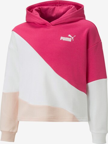 PUMA Sweatshirt 'POWER' in Pink: predná strana