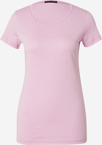 T-shirt Sisley en violet : devant