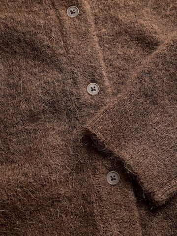 JJXX Gebreid vest 'JXMatilda' in Bruin
