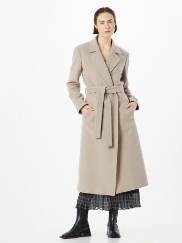 JOOP! Between-Seasons Coat in Beige: front