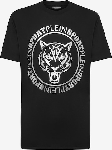 Plein Sport Shirt 'Tiger' in Black: front