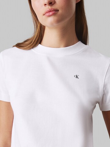 Calvin Klein Jeans Koszulka w kolorze biały