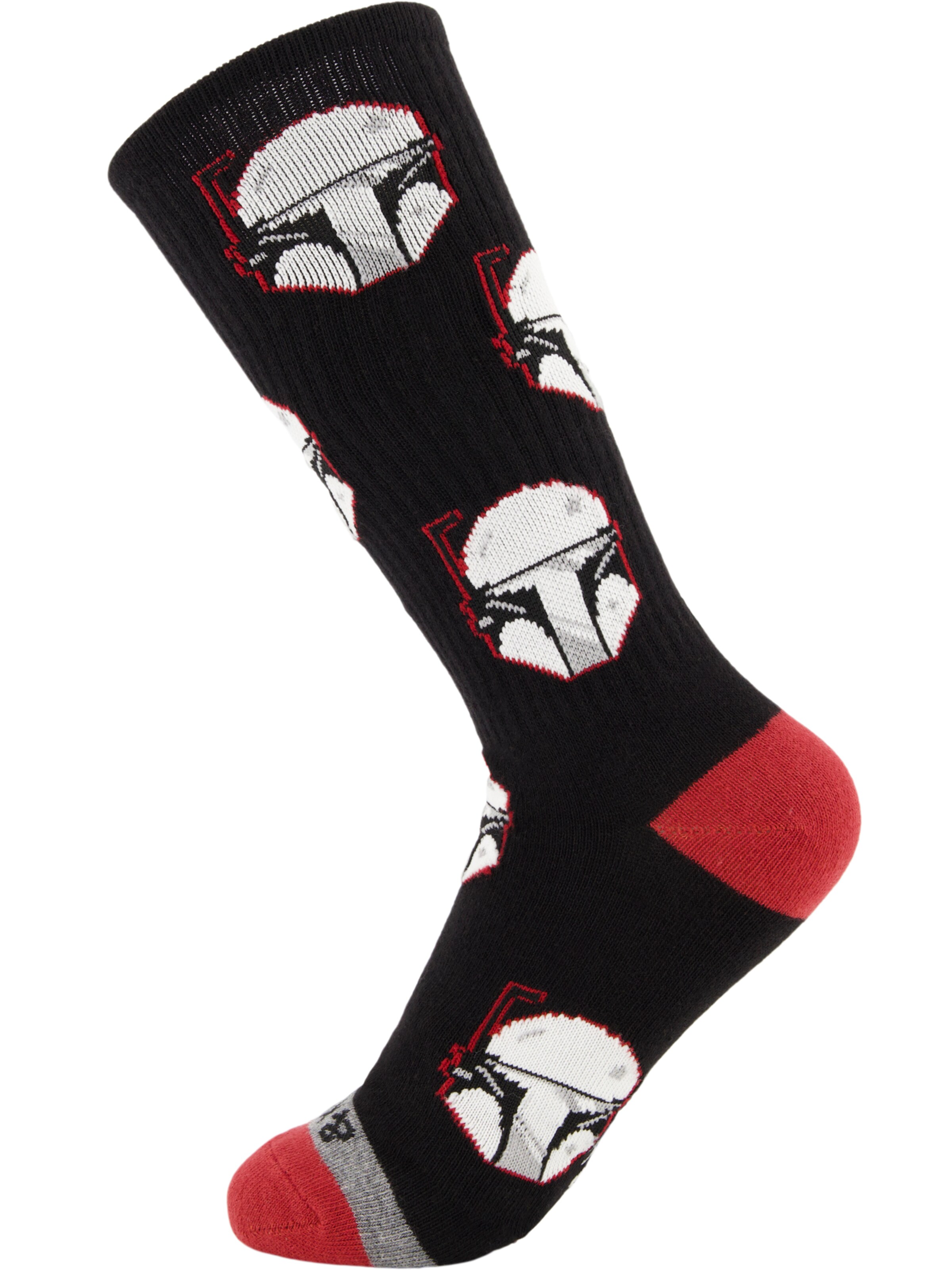 Chaussettes 'Star Wars Bounty Hunter' DISNEY en noir : devant