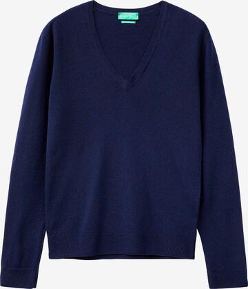 UNITED COLORS OF BENETTON Sweater in Blue: front