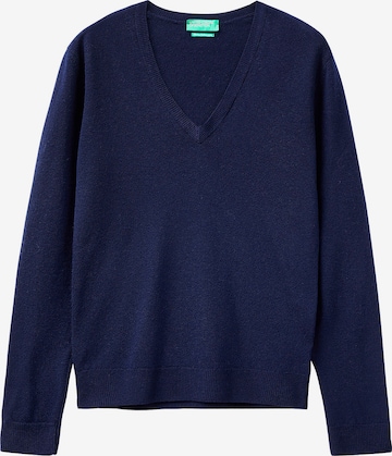 UNITED COLORS OF BENETTON Sweater in Blue: front