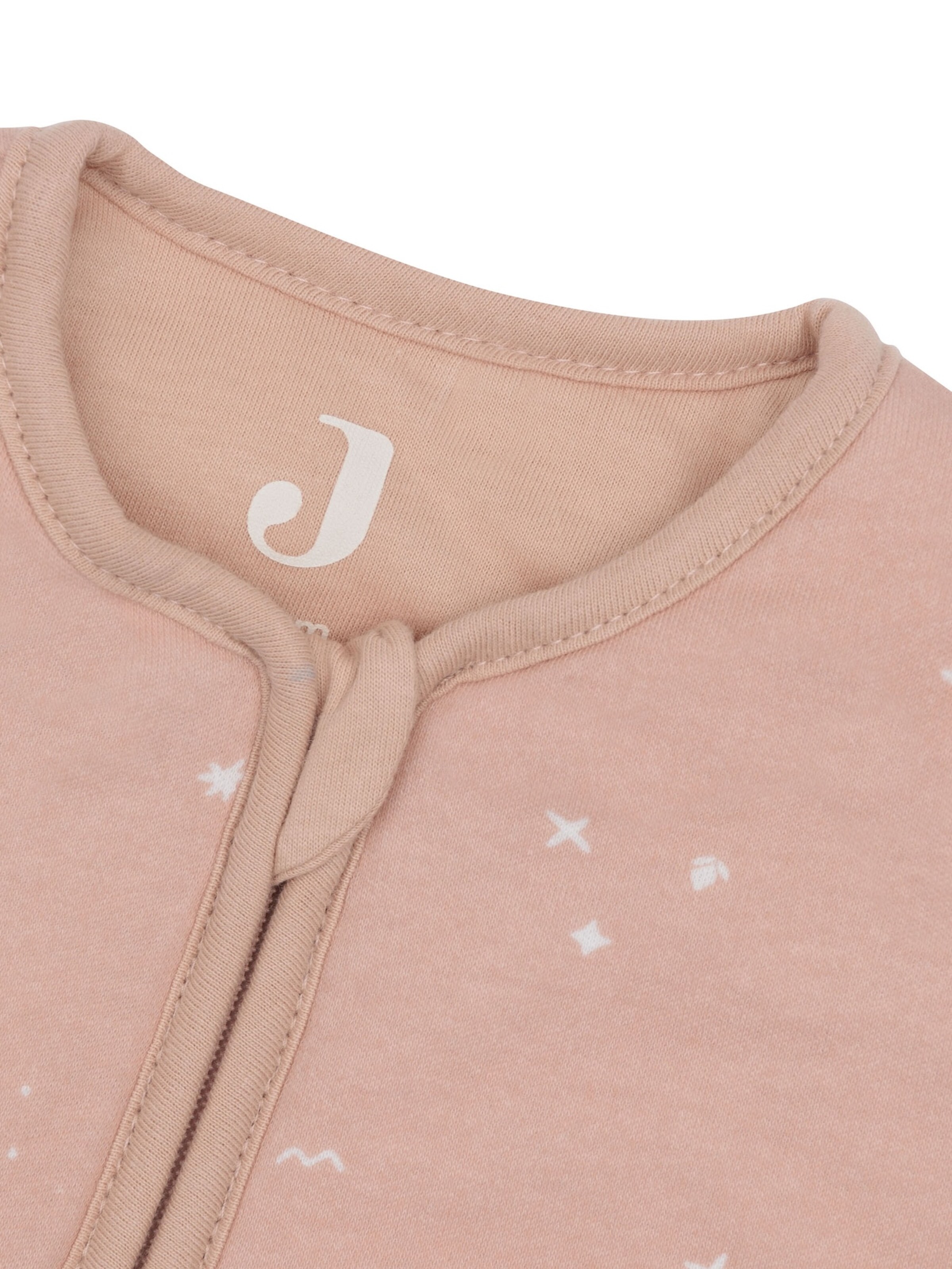 Jollein Schlafsack mit abnehmbaren Ärmeln Rund Twinkling W in Pink