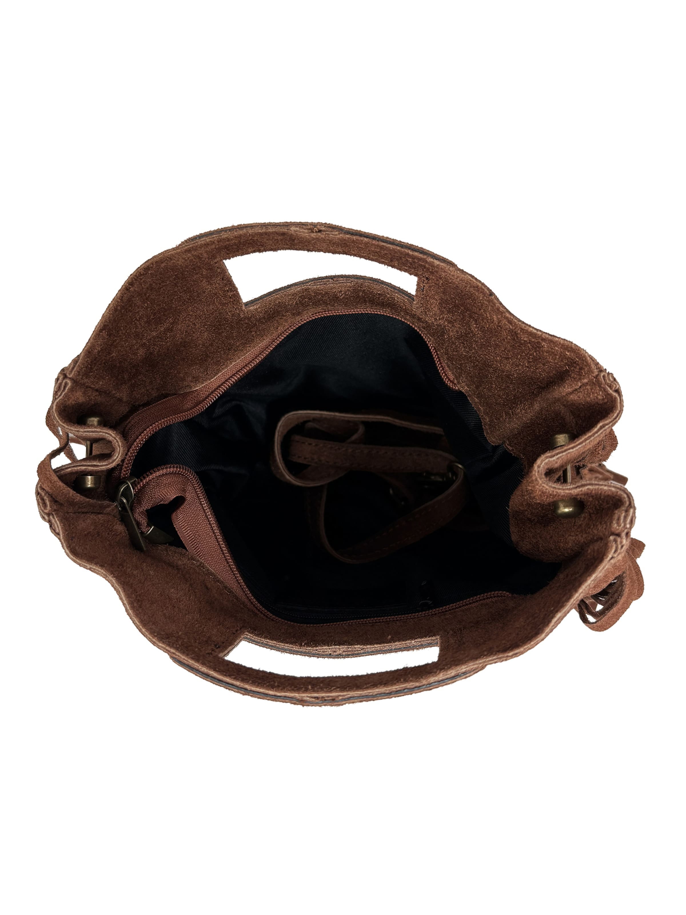 CHICCA BORSE Handtasche in Braun