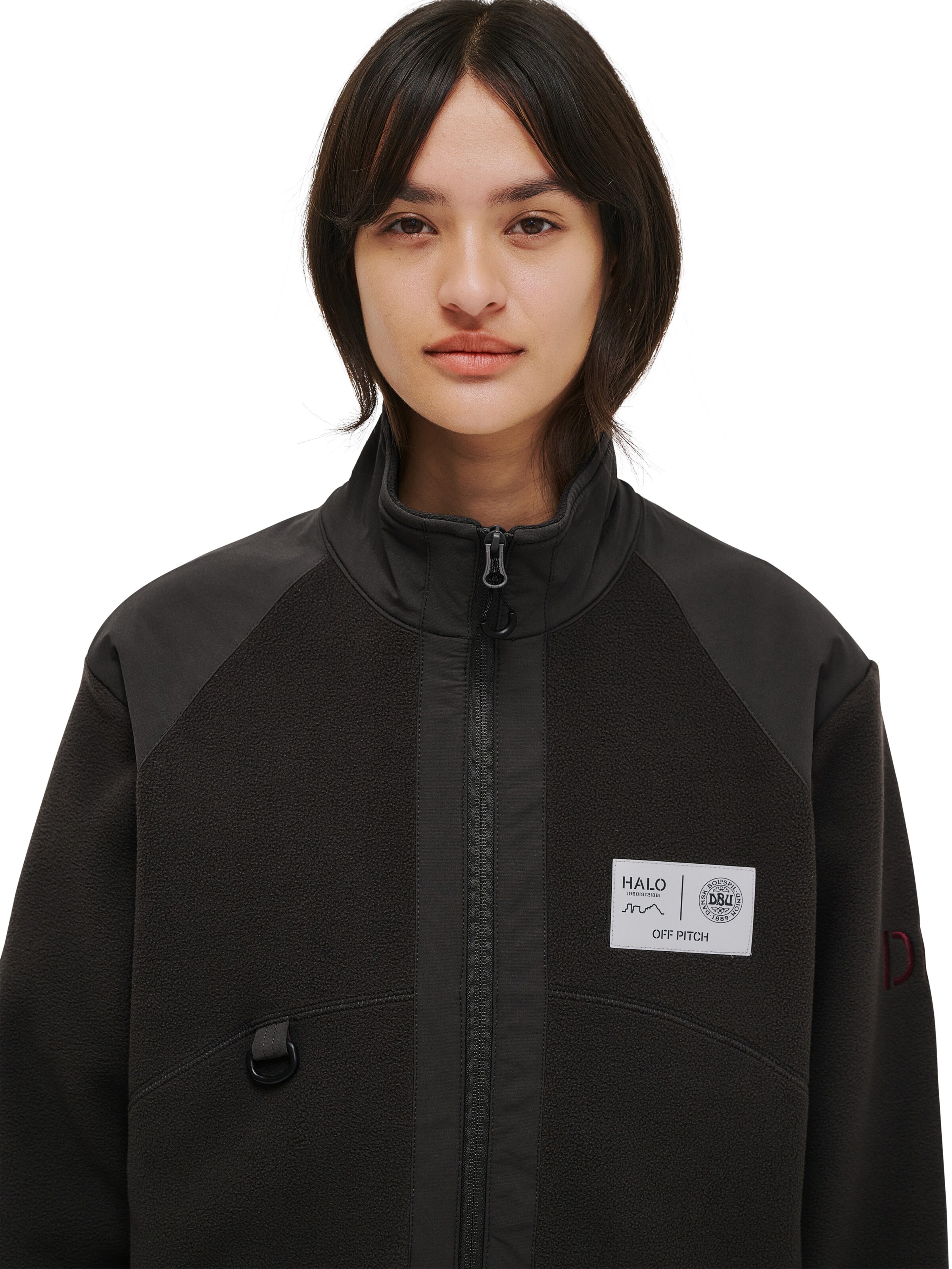 Veste en polaire HALO en gris