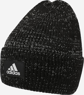 melns ADIDAS SPORTSWEAR Sporta cepure 'X-City Cold.Rdy': no priekšpuses