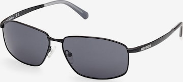 Lunettes de soleil Harley Davidson en noir : devant