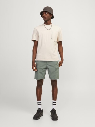 JACK & JONES Regular Trousers in Green