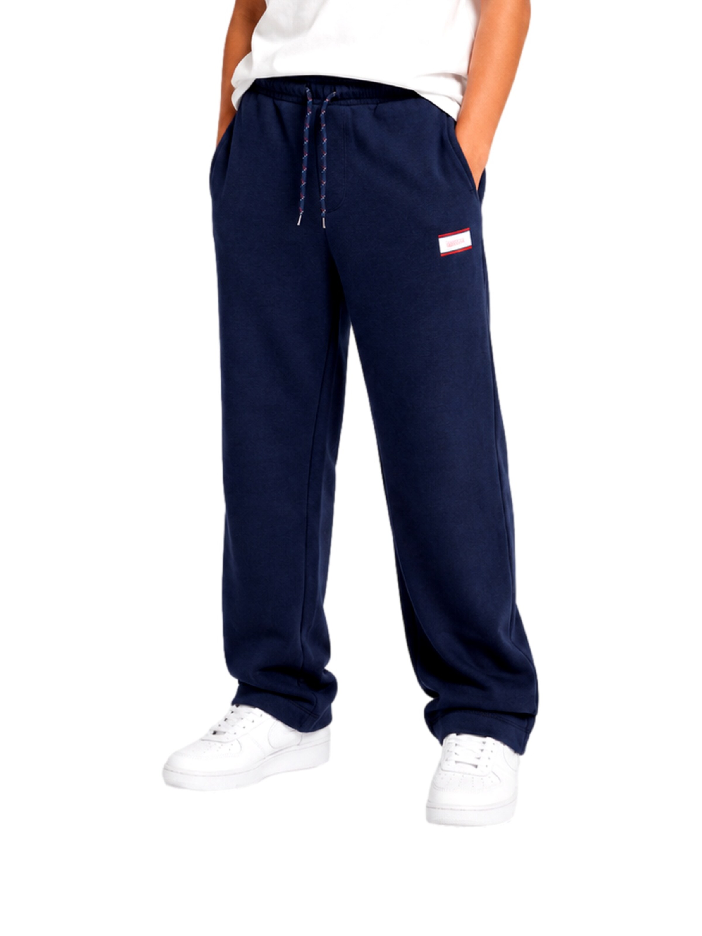 Jack & Jones Junior Normální Kalhoty 'JPSTKANE BUSTER' – modrá: přední strana