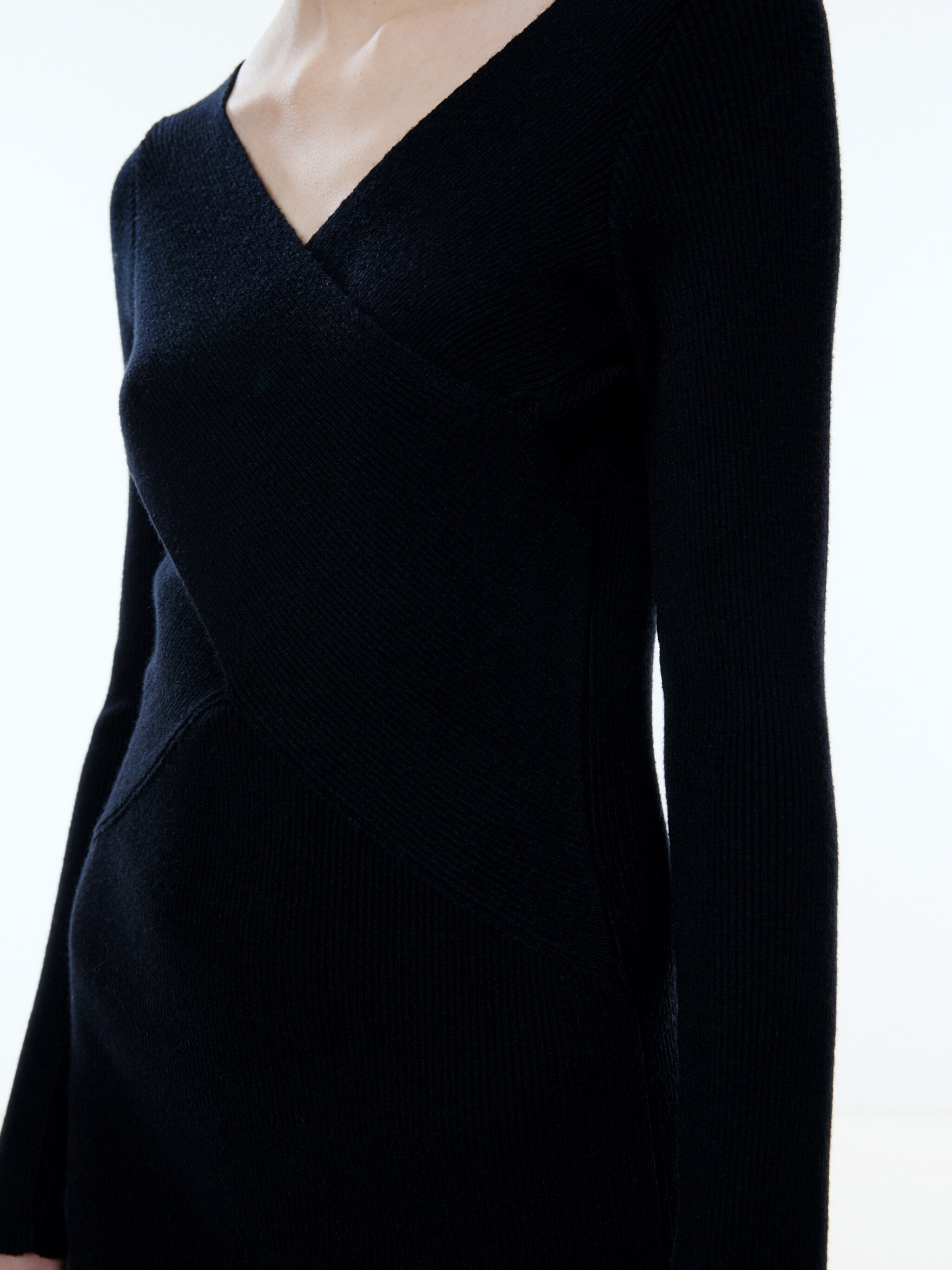 EDITED Productos Vestido de punto 'Amely' negro