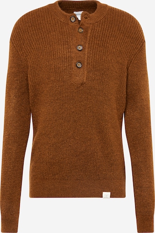 MUSTANG Sweater 'Emil' in Brown: front