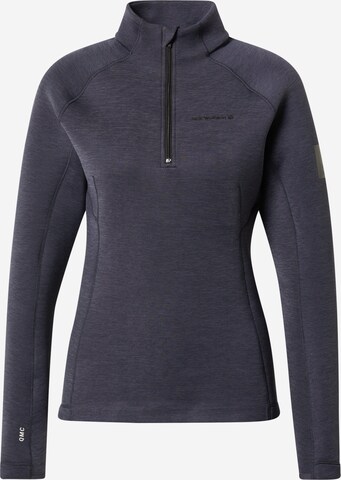 JACK WOLFSKIN Athletic Sweater 'ATHLETIC' in Grey: front