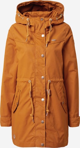 Ragwear Between-Seasons Parka 'CANNY' in Yellow: front